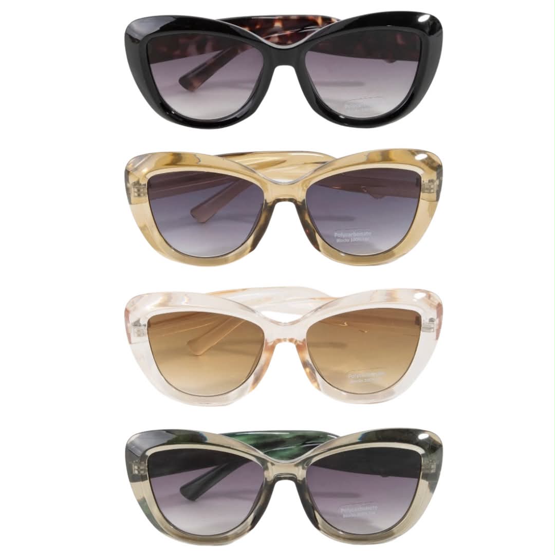 Large Cat Eye Sunglasses