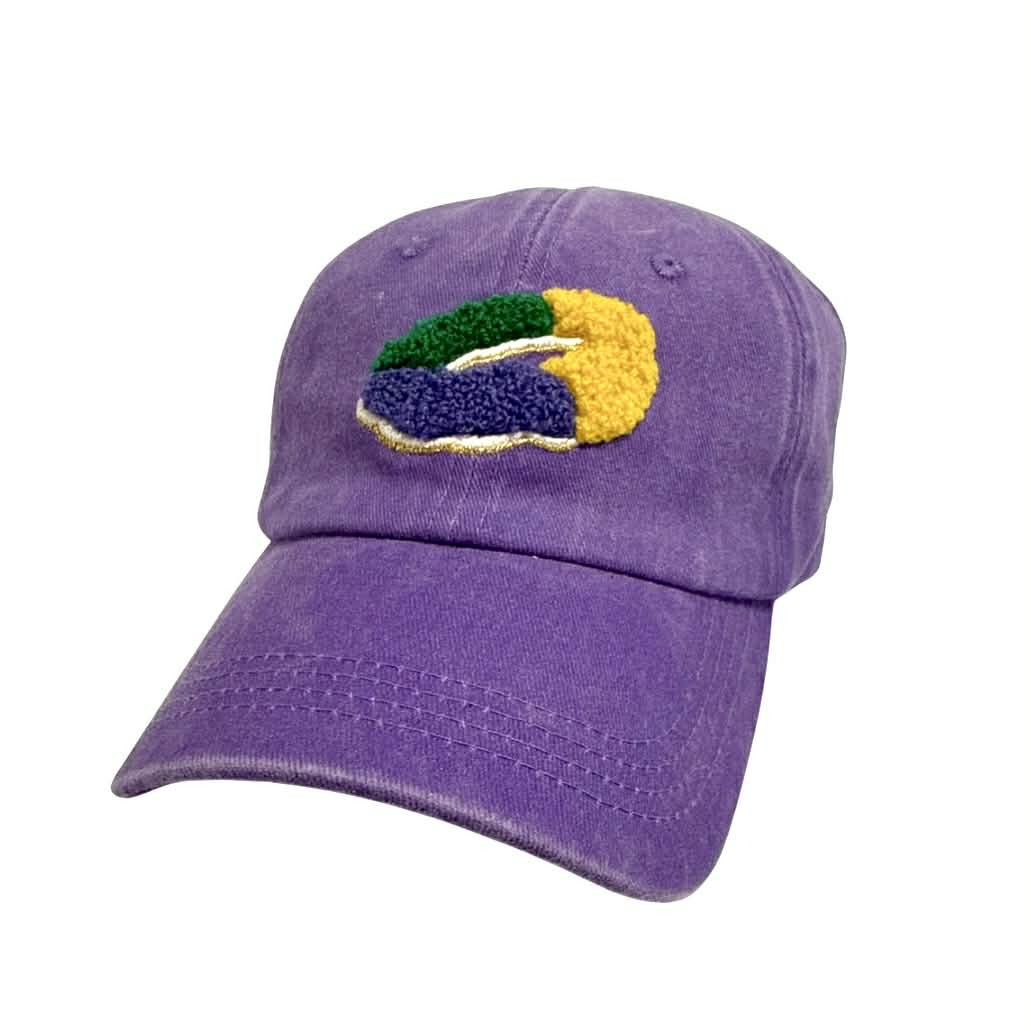 King Cake Patch Baseball Hat