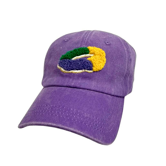 King Cake Patch Baseball Hat