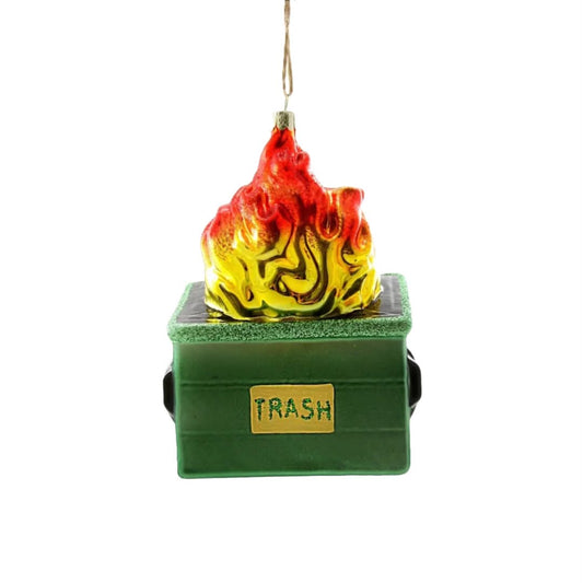 Dumpster Fire Ornament
