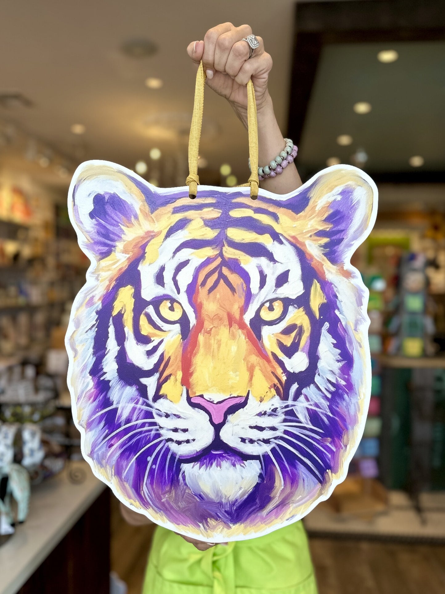 Tiger Head Door Hanger