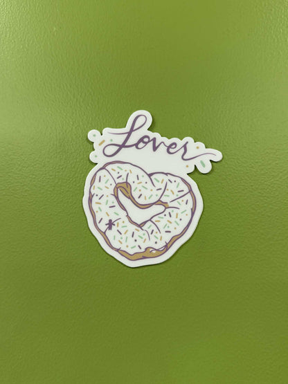 King Cake Lover Sticker