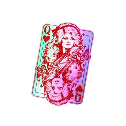 Dolly Queen of Hearts Sticker