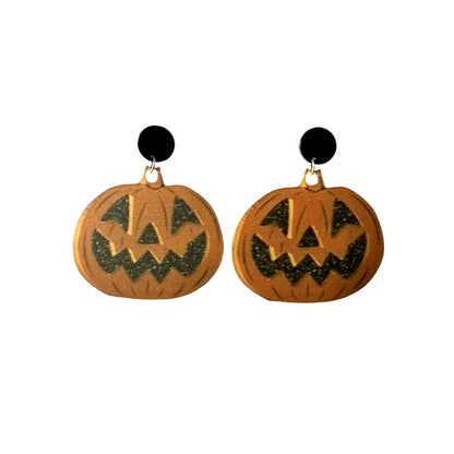 Jack-o-Lantern Earrings