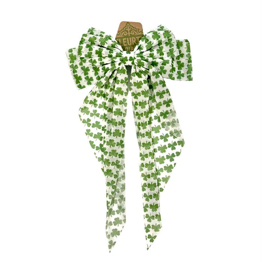 Shamrock Hair Bow