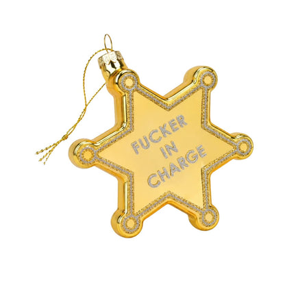 Fucker in Charge Ornament