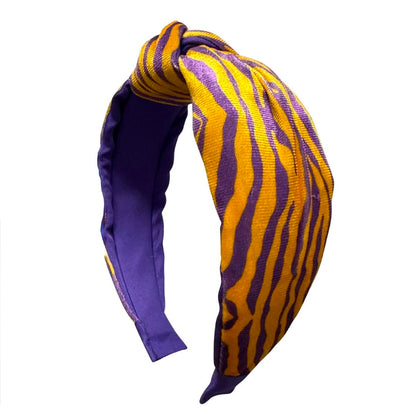 Tiger Stripe Knotted Headband