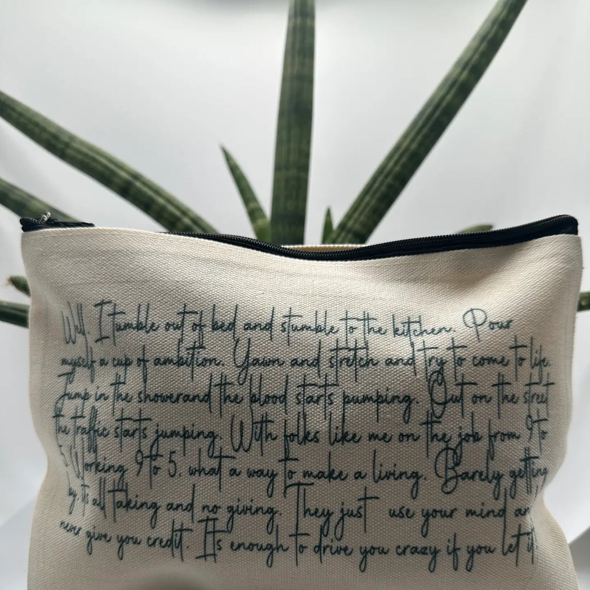9 to 5 Lyrics Pouch