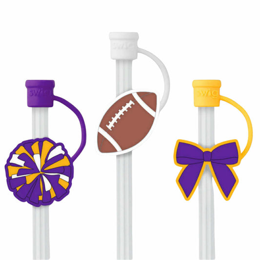 We've Got Spirit Straw Toppers (3 pack)