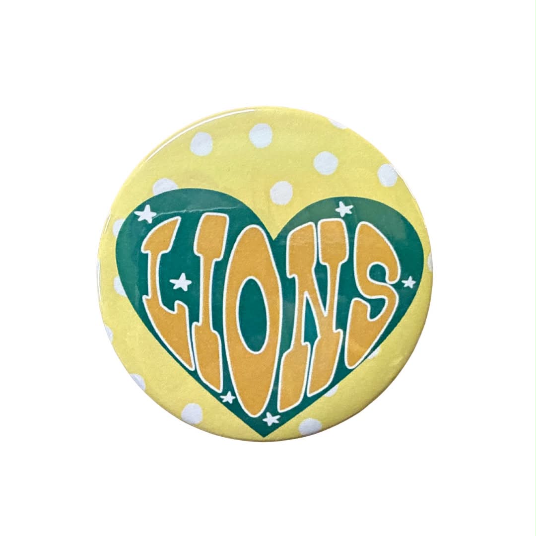 Lions Heart Button