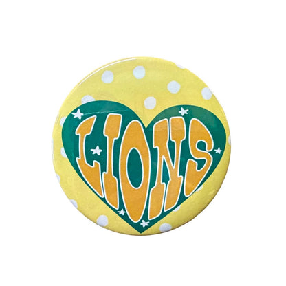Lions Heart Button