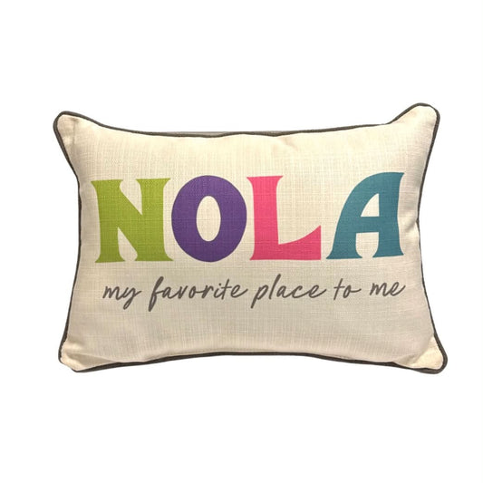 NOLA My Favorite Place Pillow