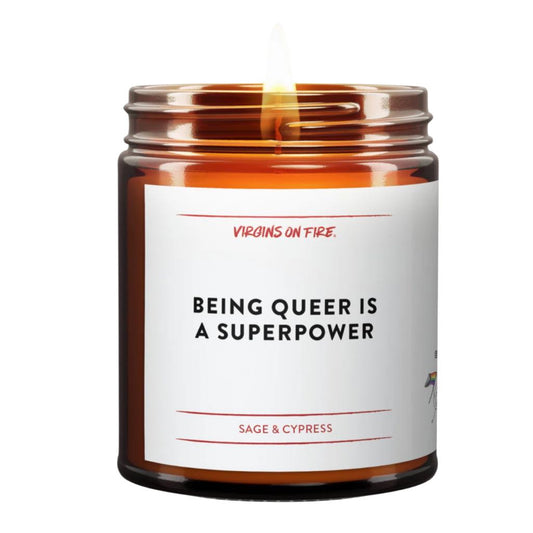 Being Queer is a Superpower Candle