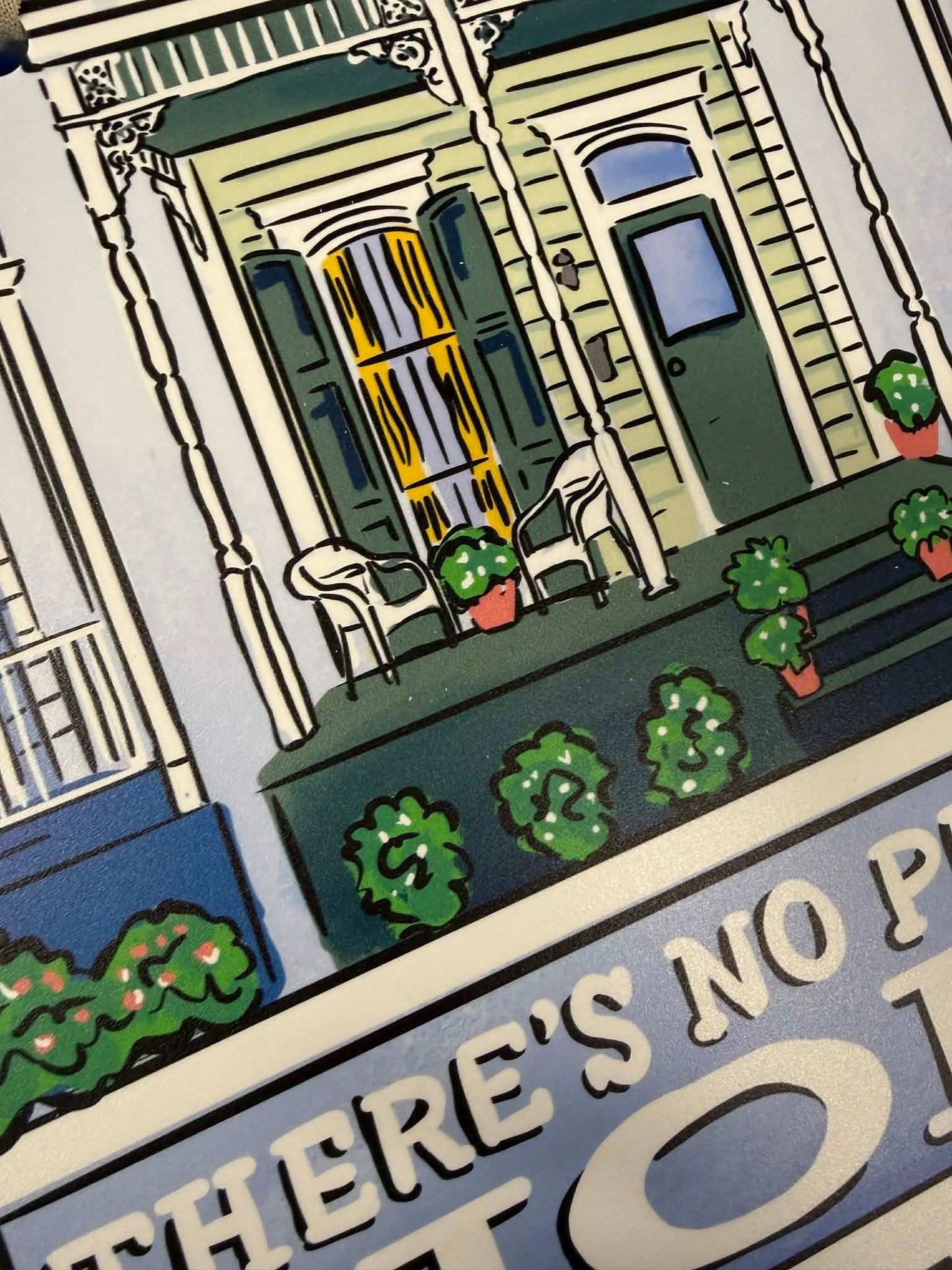 No Place Like Home Door Hanger