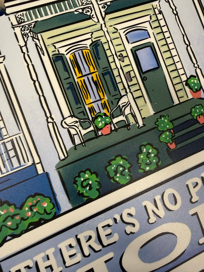 No Place Like Home Door Hanger