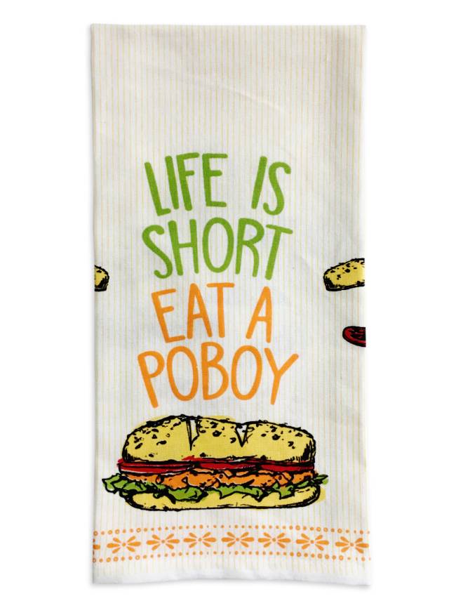 Eat A Poboy Towel