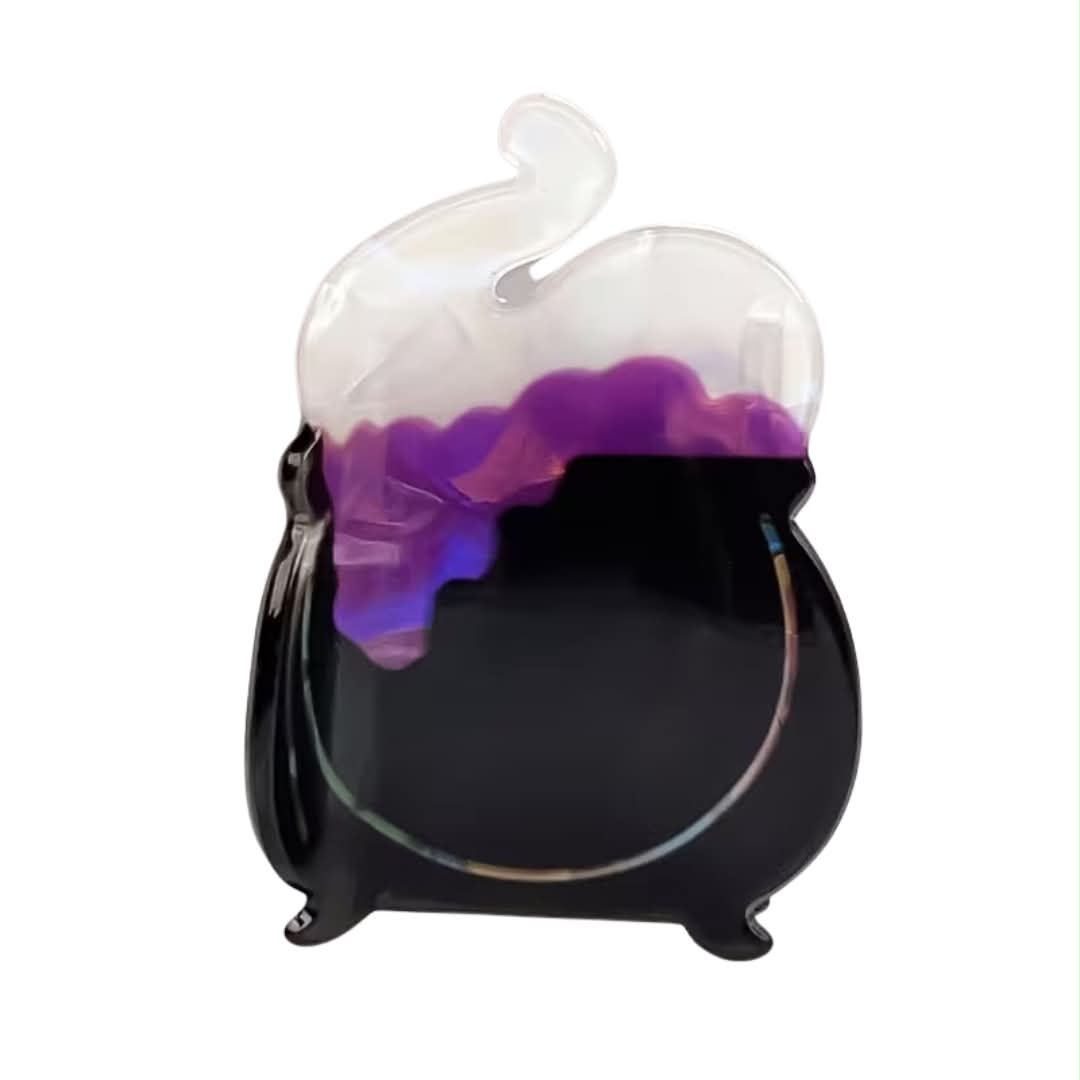 Witches Cauldron Claw Clip