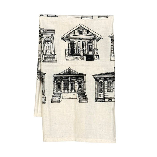 New Orleans Homes Towel