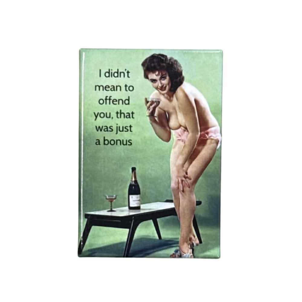 Didn't Mean to Offend You Magnet