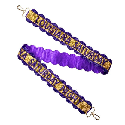 Louisiana Saturday Night Beaded Purse Strap