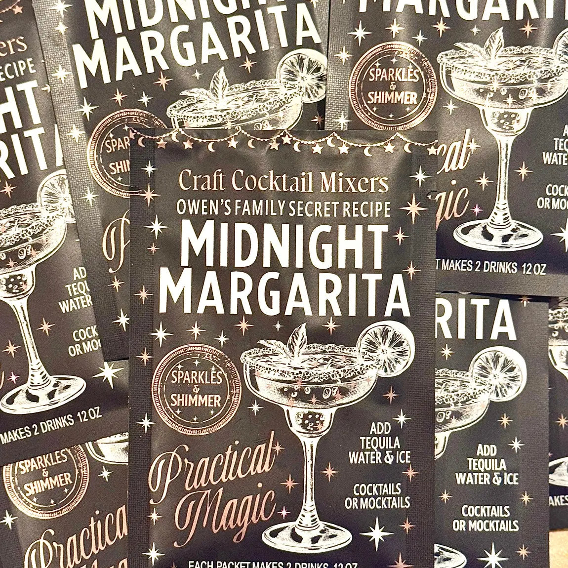 Midnight Margarita Sparkly Cocktail Mix