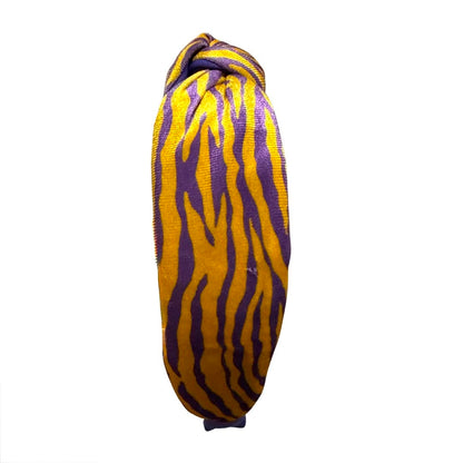 Tiger Stripe Knotted Headband