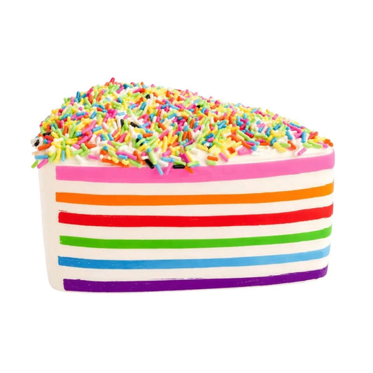Rainbow Doberge Cake Squishy