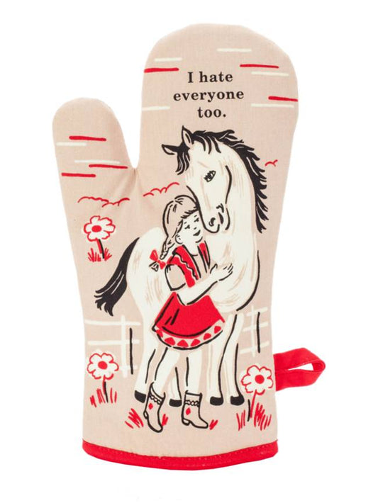 I Hate Everyone Too Oven Mitt