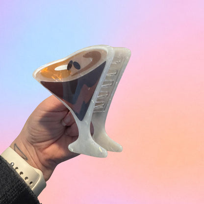 Espresso Martini Claw Clip