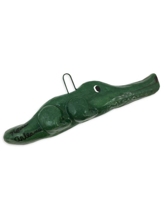 Louisiana Alligator Salt Dough Ornament