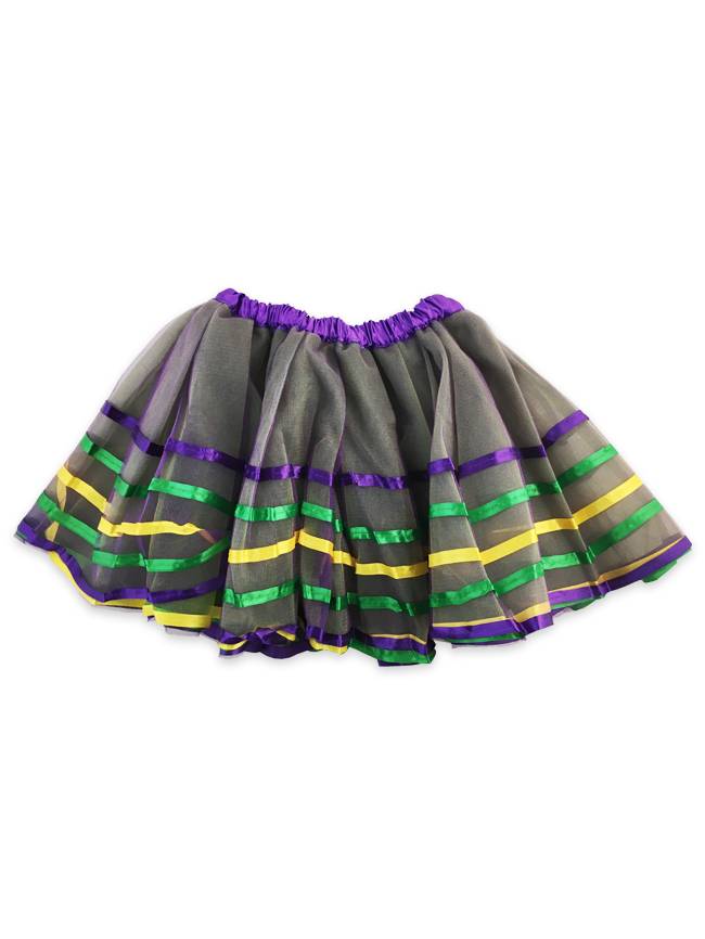 Mardi Gras Ribbon Tutu for Kids