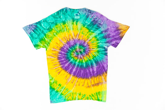 Tie Dye Mardi Gras Tee