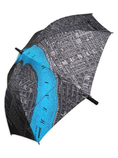 New Orleans Map Golf Umbrella