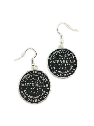 New Orleans Water Meter Earrings