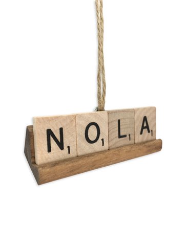 NOLA Scrabble Ornament