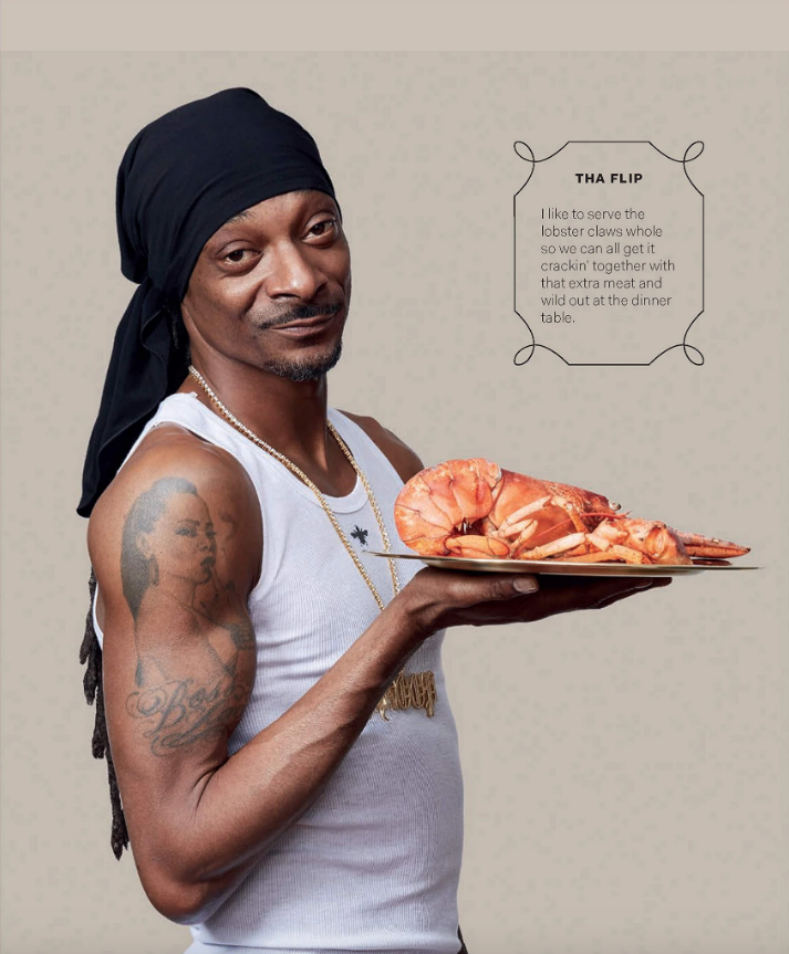 Snoop Dogg from Crook to Cook Book