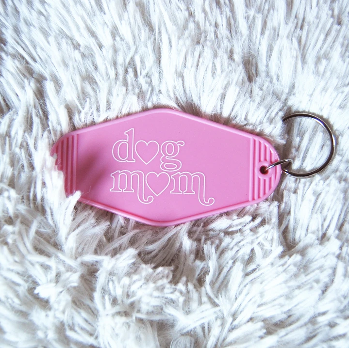 Dog Mom Keychain