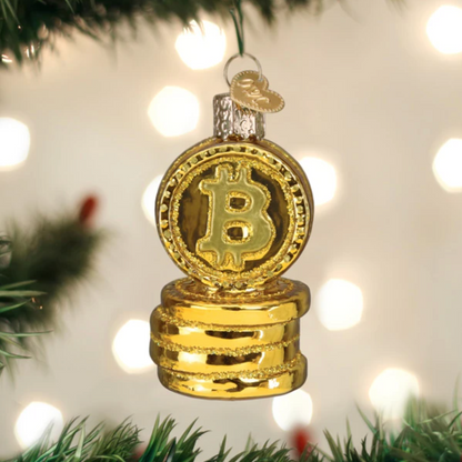 Bitcoin Ornament