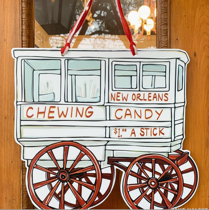 Candy Cart Door Hanger