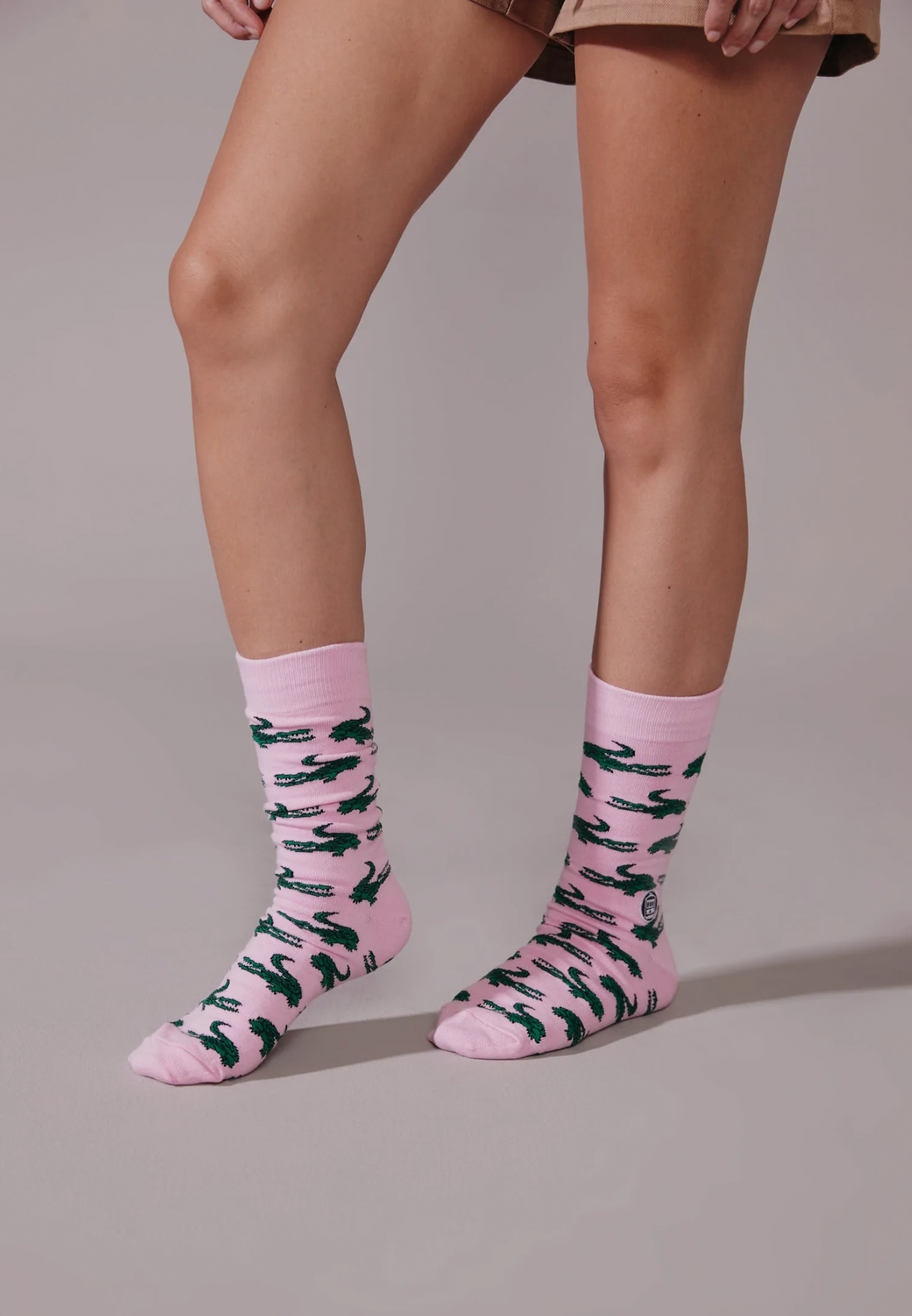 Gator Socks, Pink