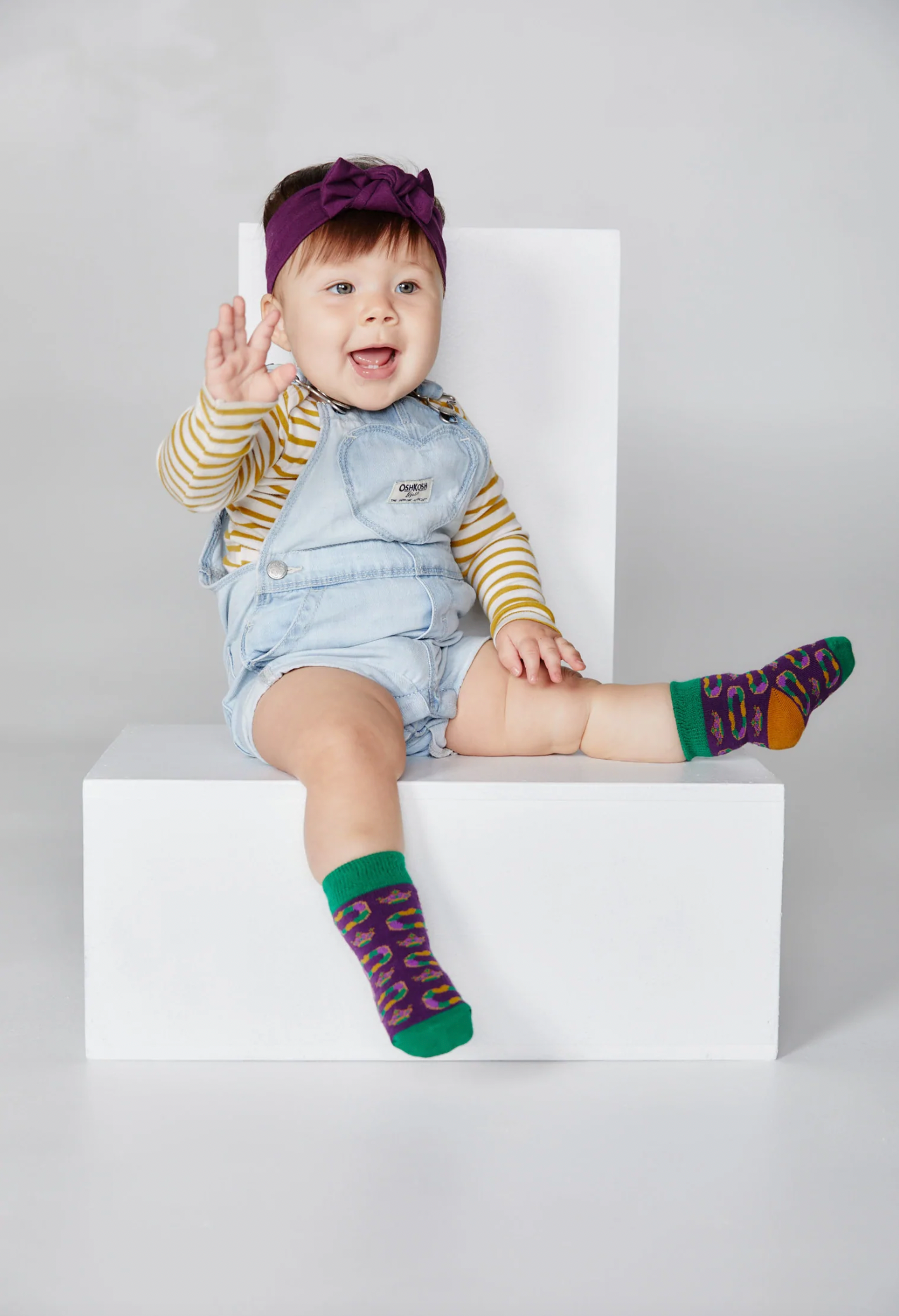 Baby King Cake Socks