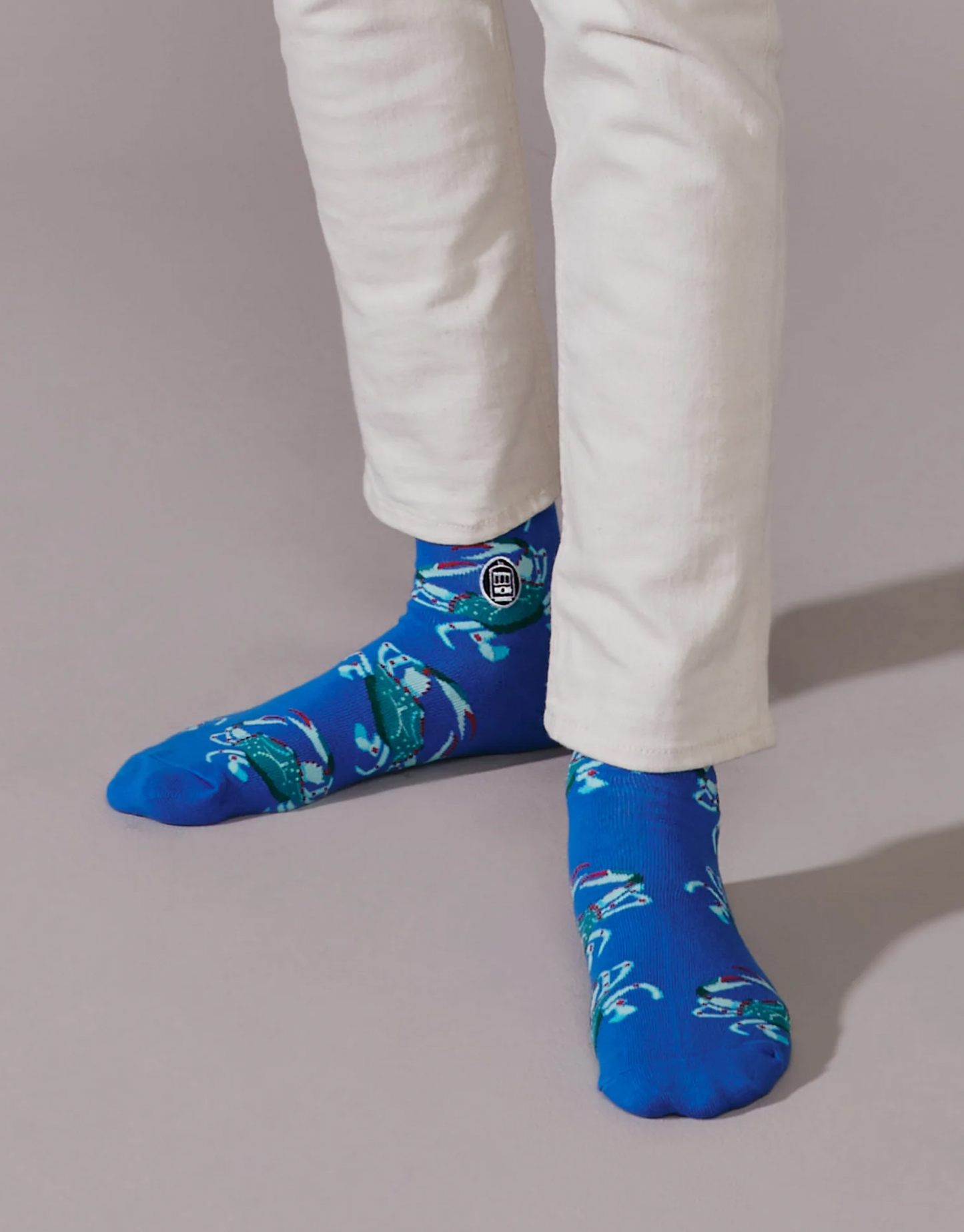 Blue Crab Socks