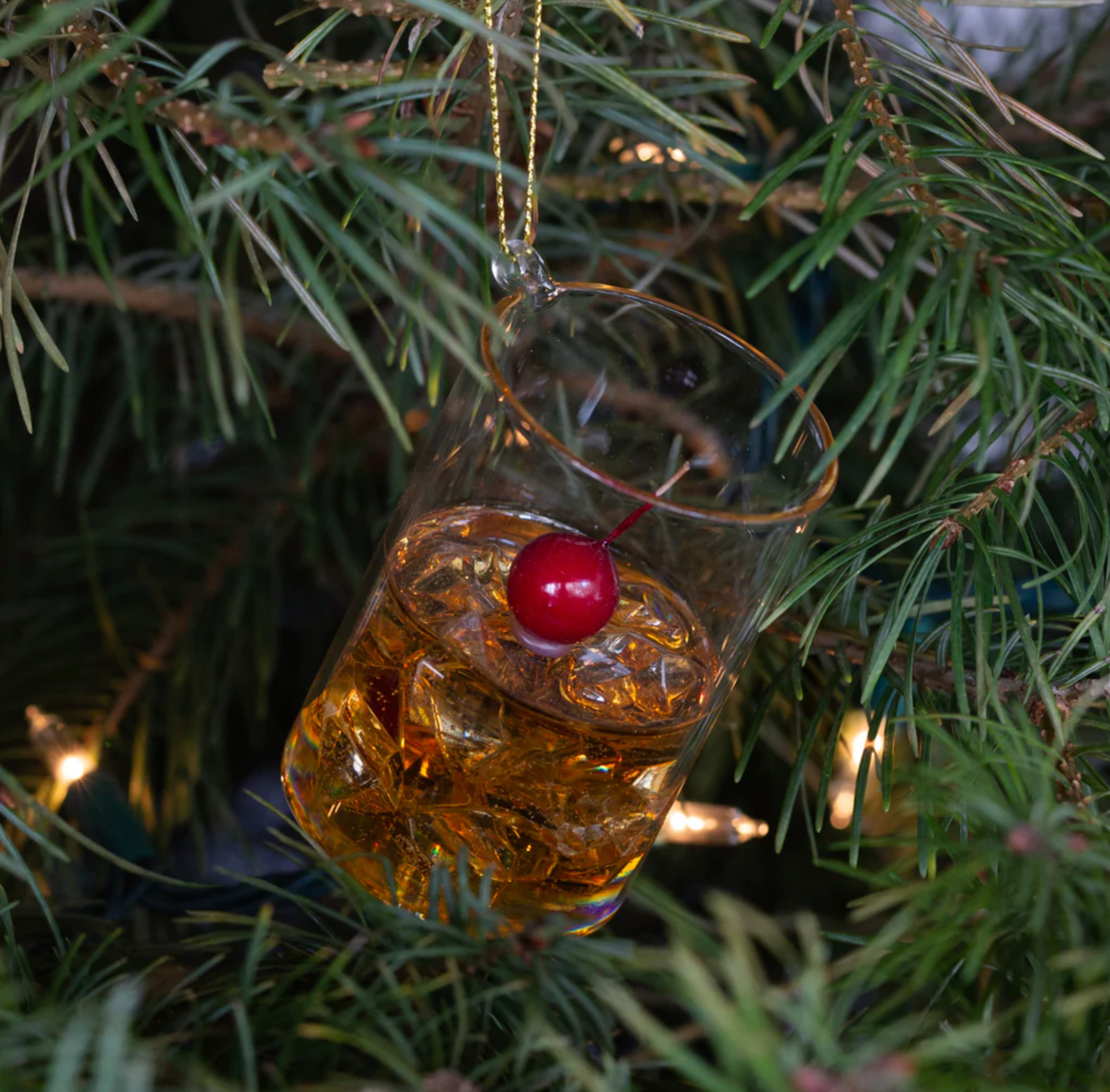 Christmas Cocktail Ornament