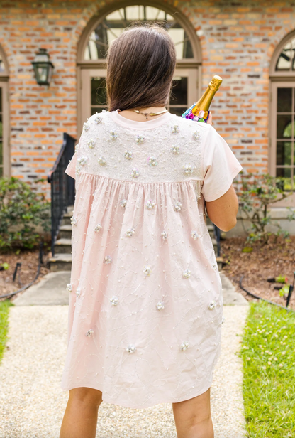 Popping Champagne Dress