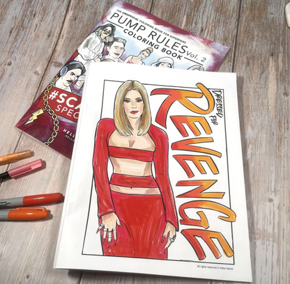 Pump Rules Coloring Book, #Scandoval Edition