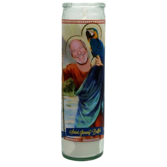 Jimmy Buffett Saint Candle