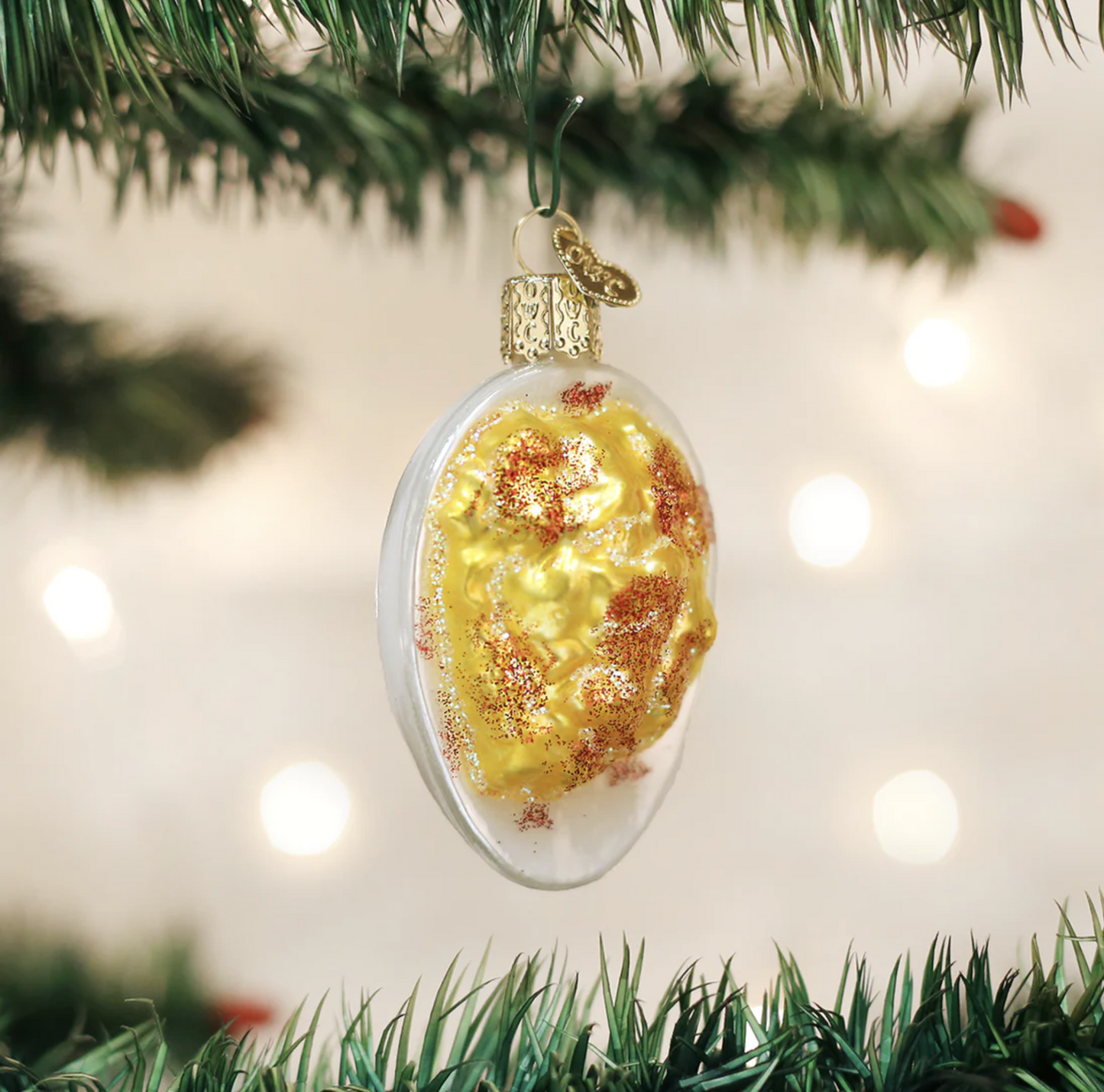 Deviled Egg Ornament