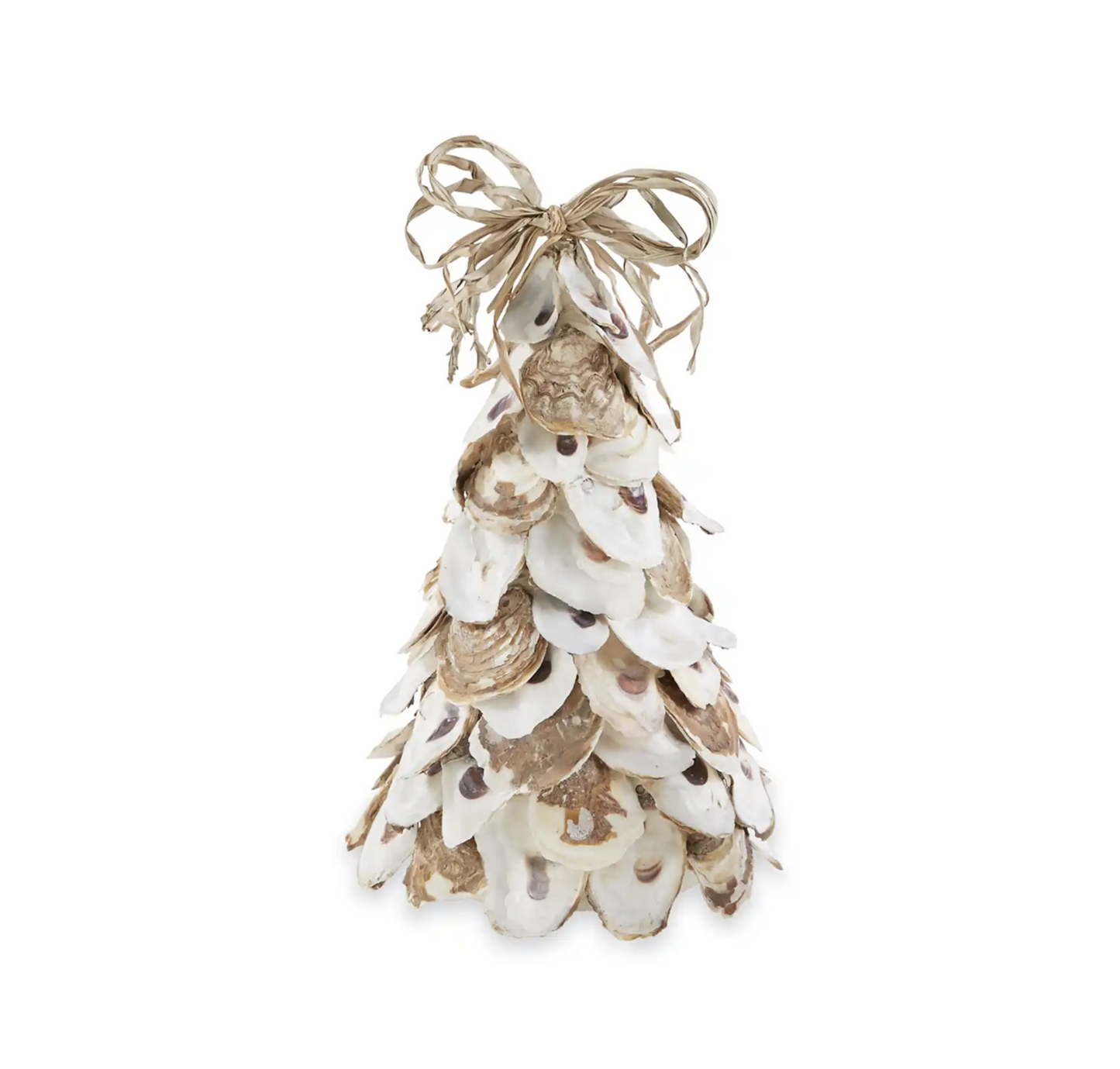 Large Oyster Shell Christmas Tree