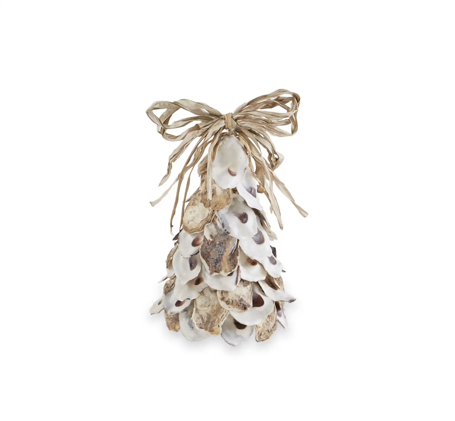 Small Oyster Shell Christmas Tree