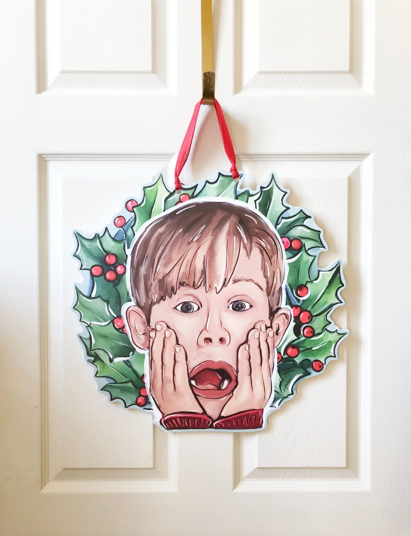 Kevin! Home Alone Door Hanger